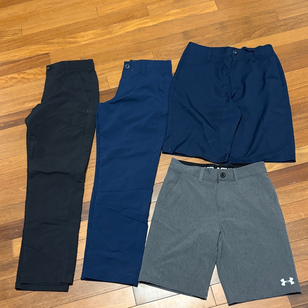 Boys size 10-12 Under Armour boys golf bottoms